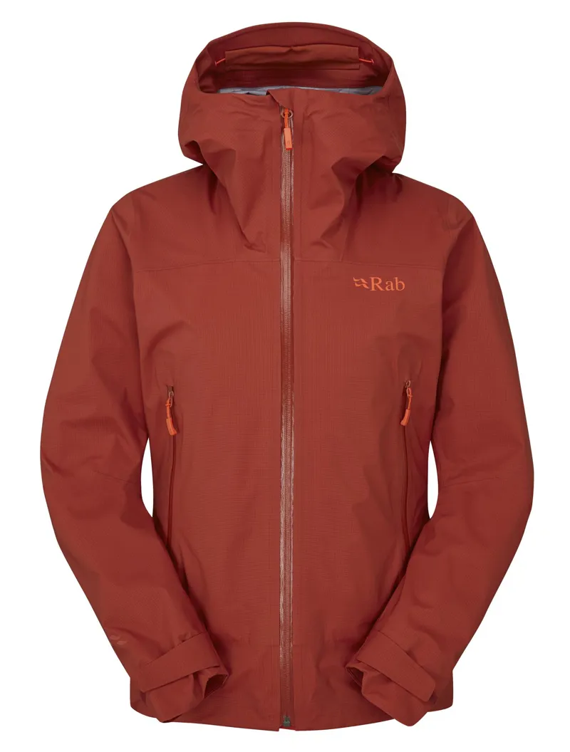 Womens red rab jacket hot sale