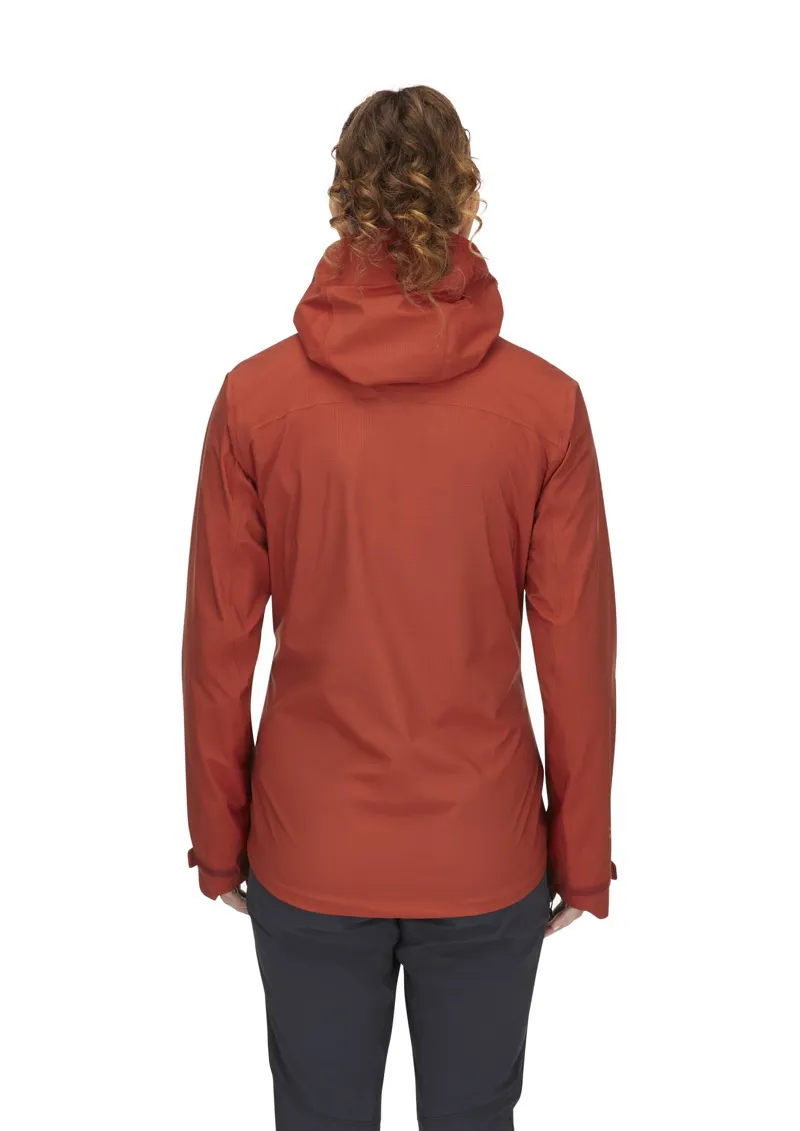 Rab Women's Firewall Light Waterproof Jacket - Tuscan Red-3