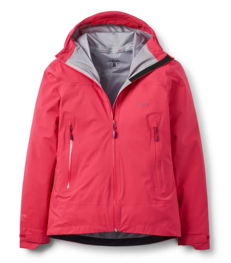 Rab Women's Firewall Light Waterproof Jacket - Watermelon