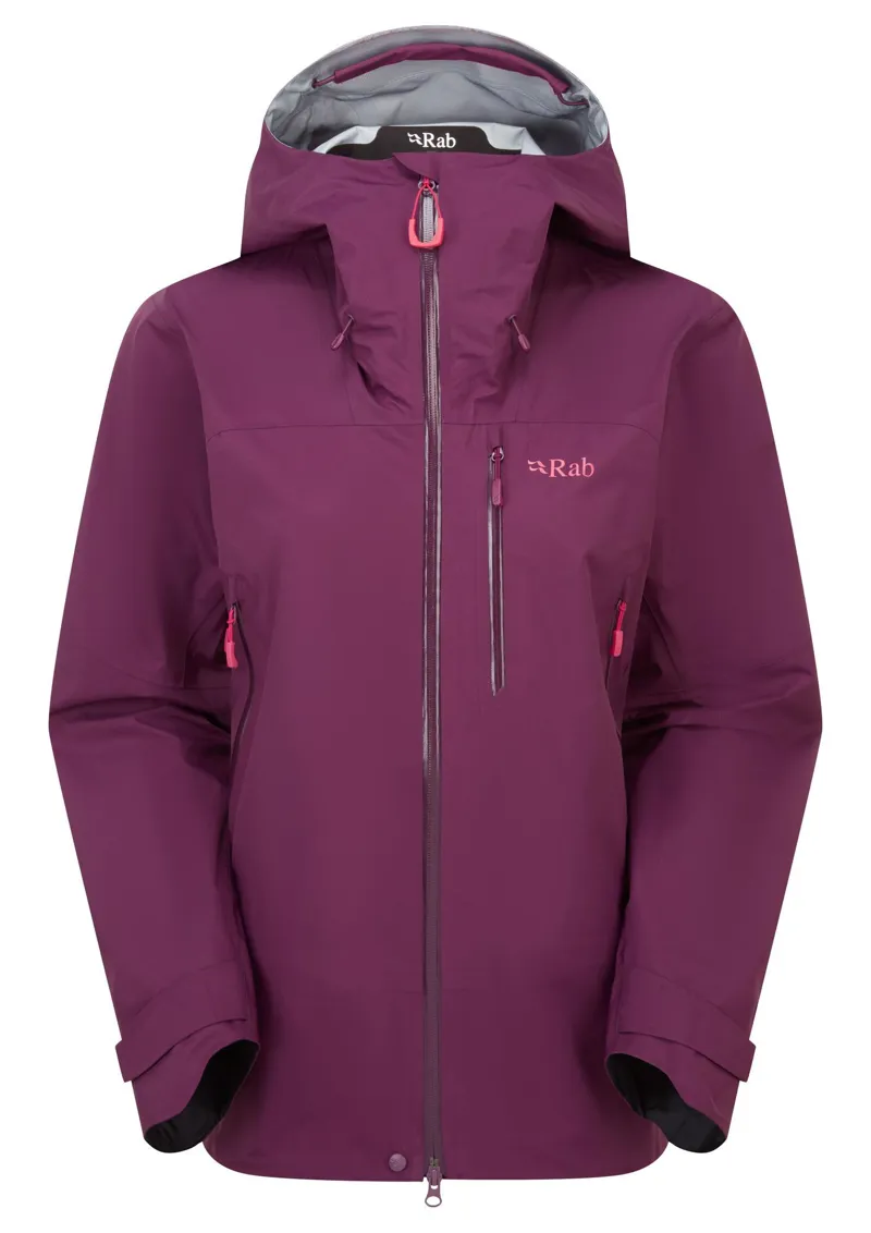 Rab Women's Firewall Mountain Waterproof Jacket - Mulberry
