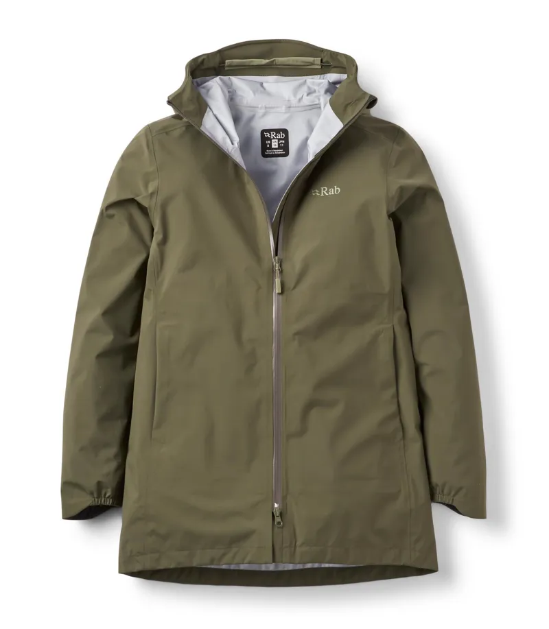 Rab Women's Firewall Waterproof Parka - Army