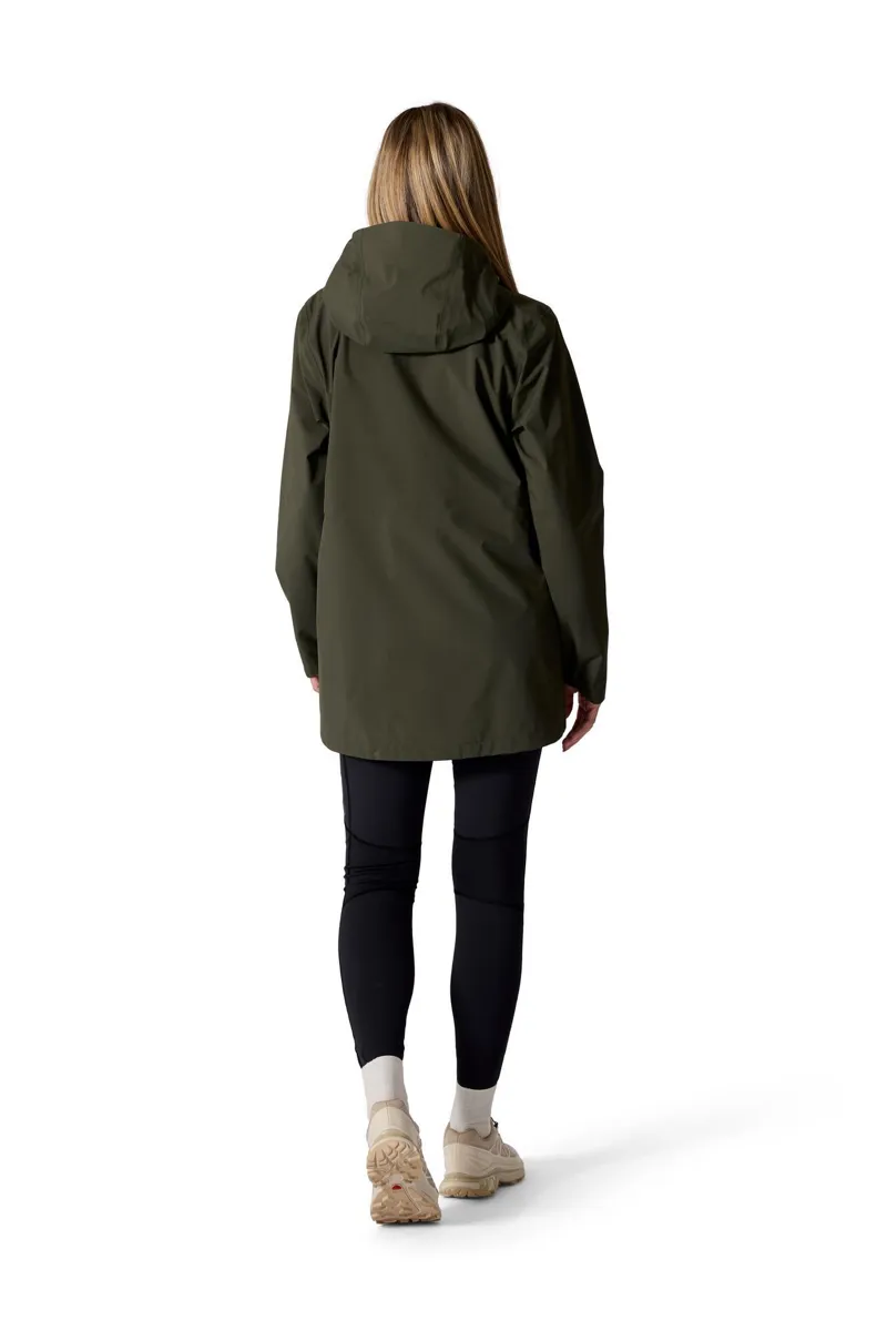 Rab Women's Firewall Waterproof Parka - Army-4