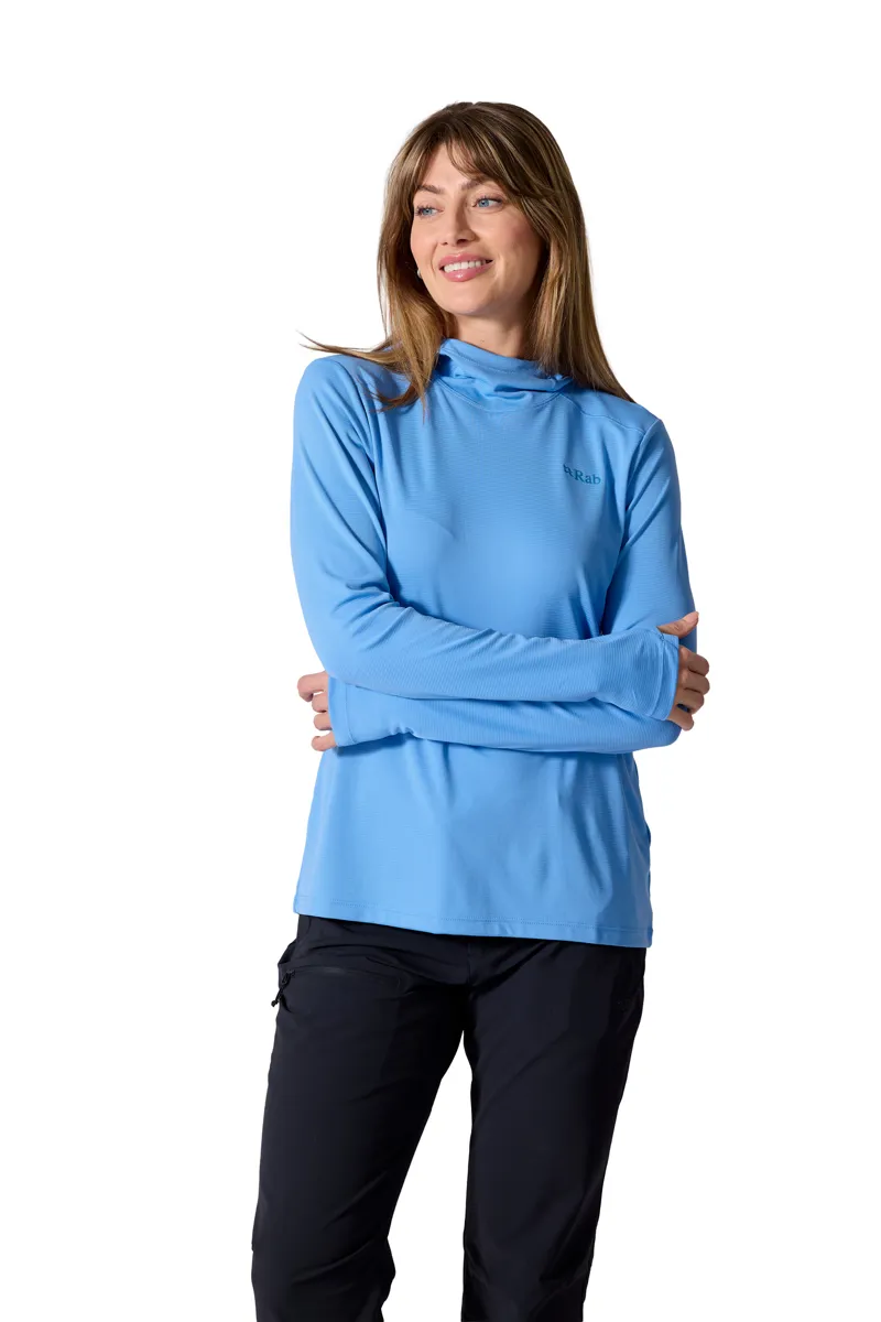 Rab Women's Force Hoody - Bluebird-2