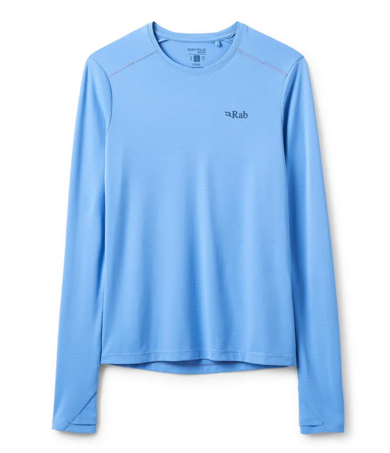 Rab Women's Force LS Tee - Bluebird