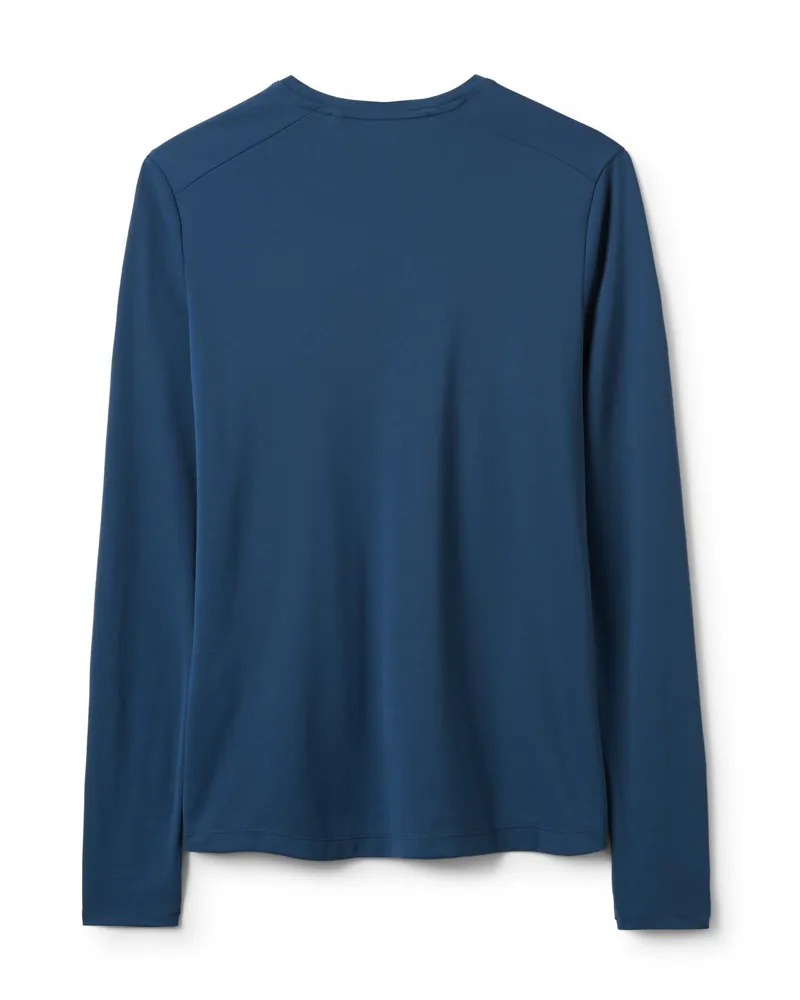 Rab Women's Force LS Tee - Tempest Blue-1