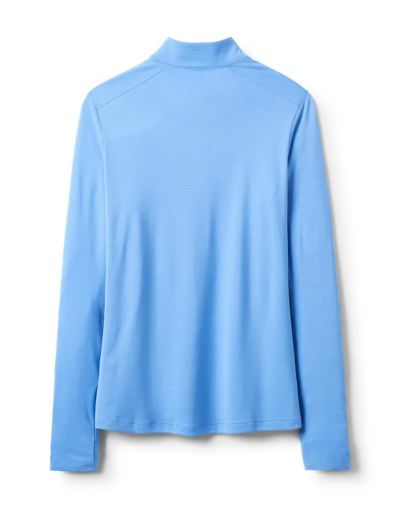 Rab Women's Force LS Zip - Bluebird-1