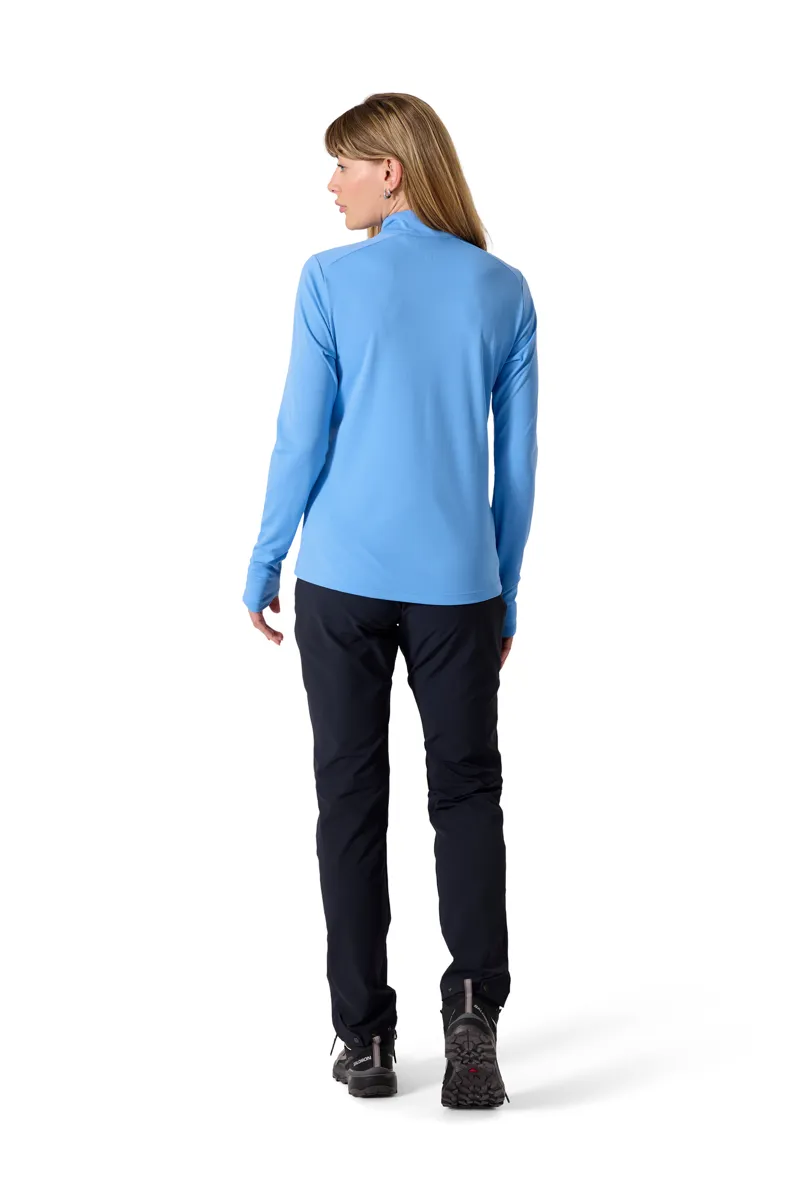 Rab Women's Force LS Zip - Bluebird-4