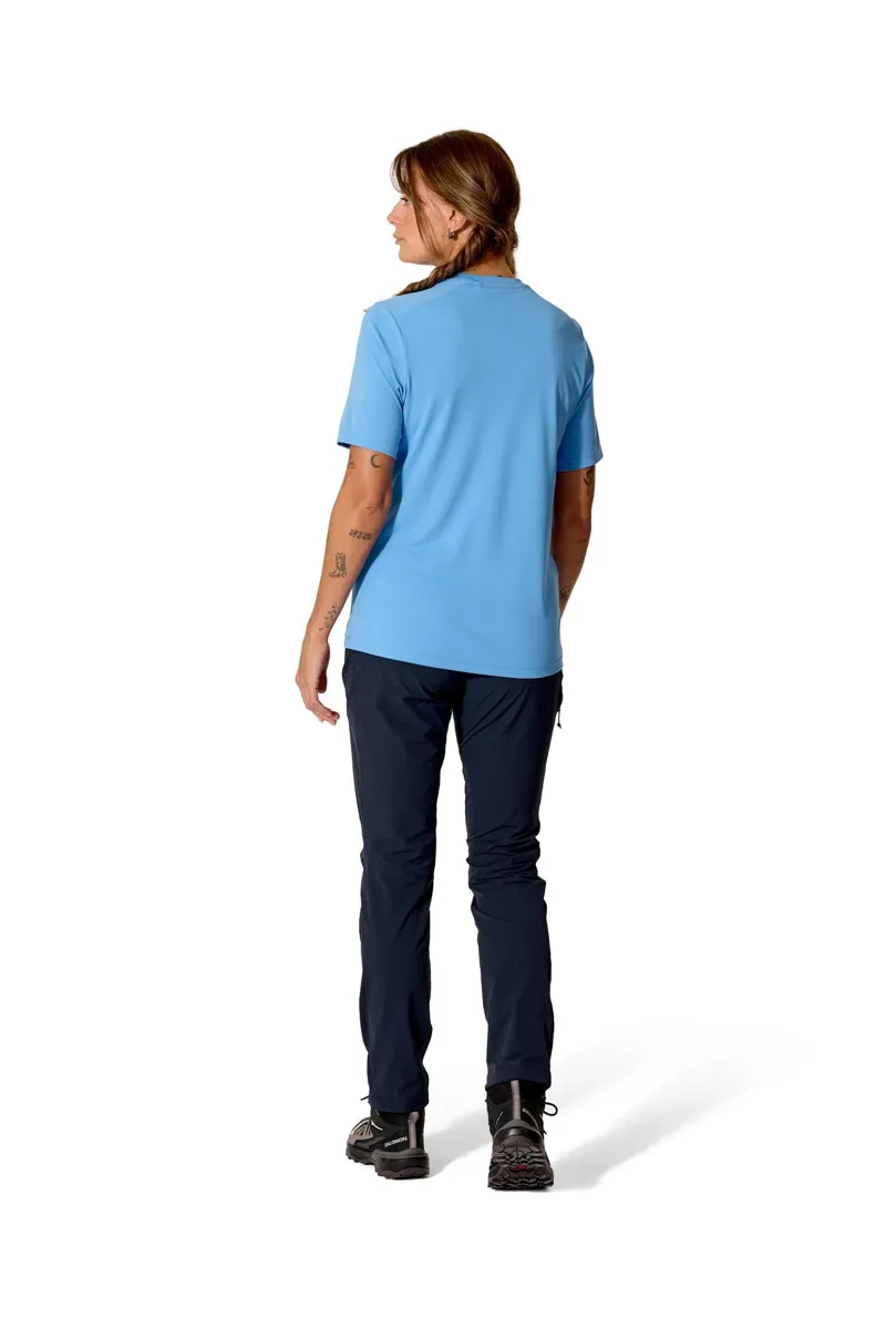 Rab Women's Force Tee - Bluebird-4