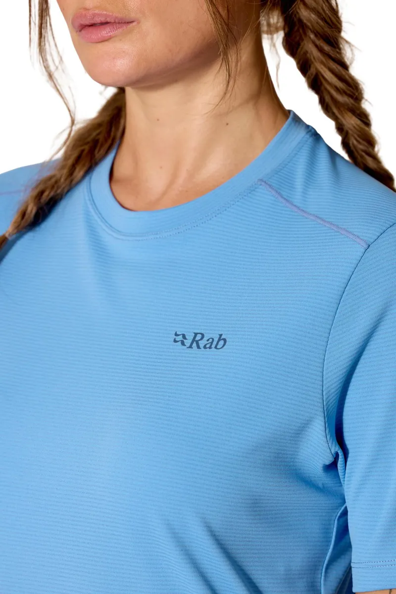 Rab Women's Force Tee - Bluebird-5
