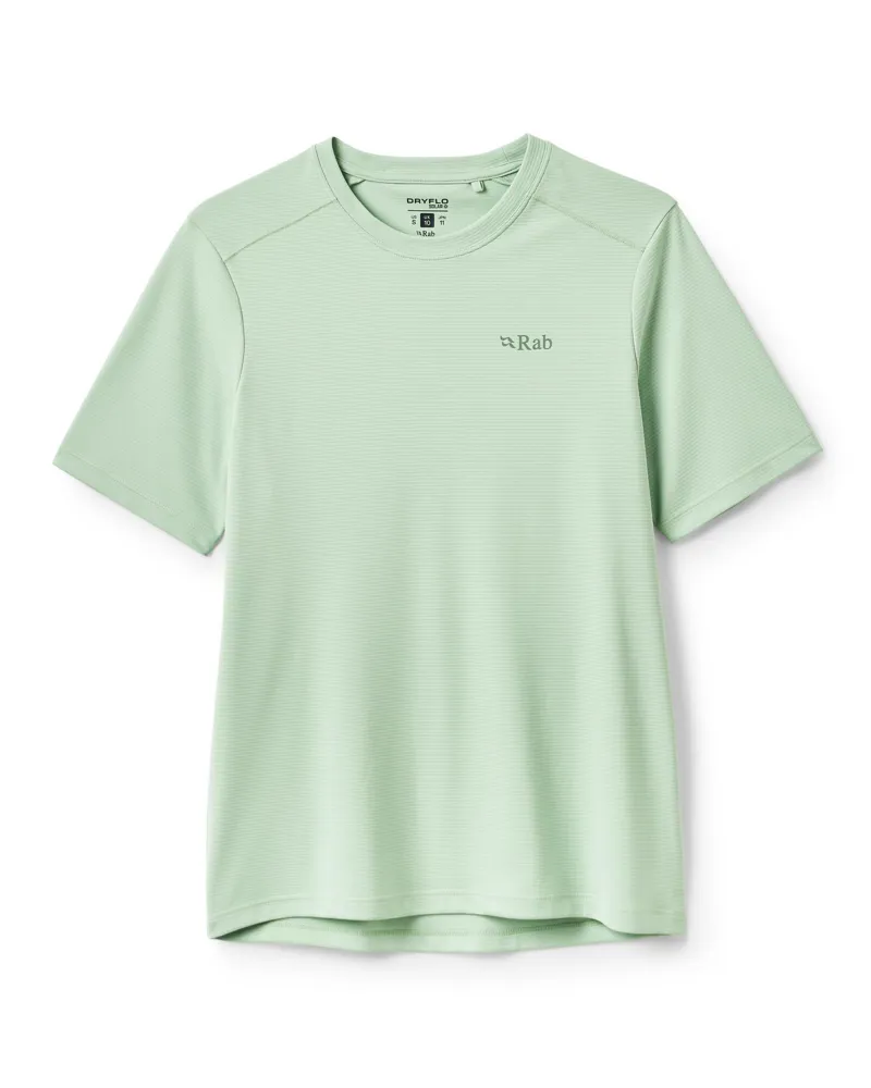 Rab Women's Force Tee - Fig Green