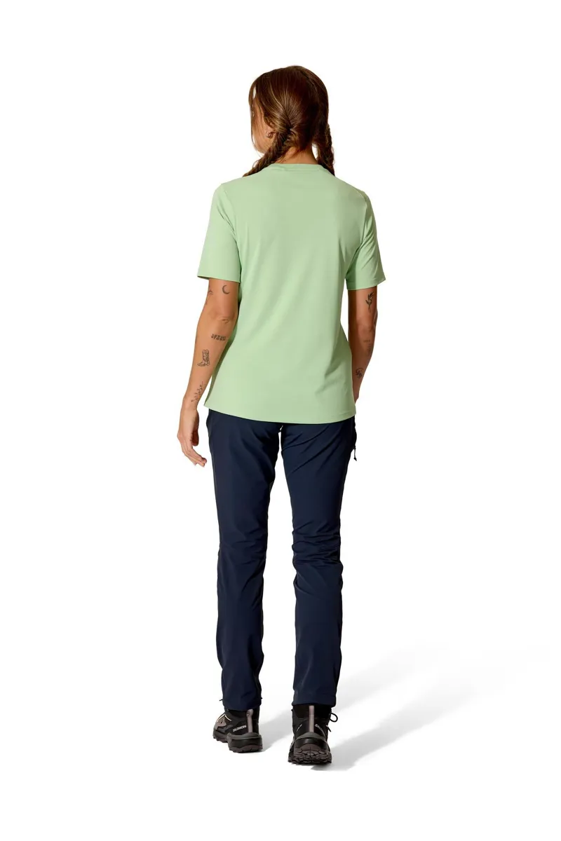 Rab Women's Force Tee - Fig Green-4