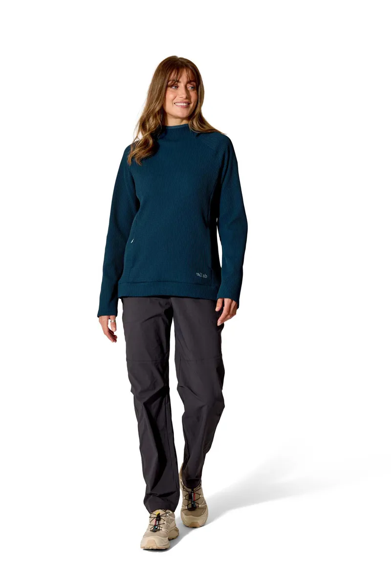 Rab Women's Hepton Pullover Hoody - Tempest Blue-3