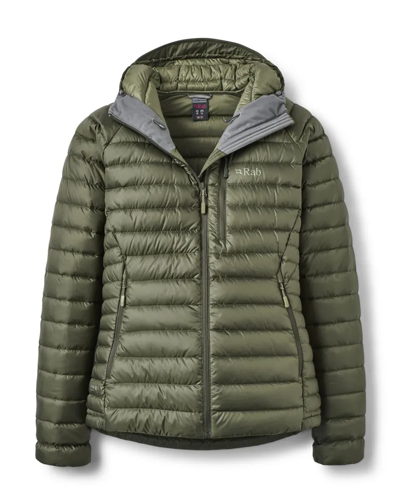 Rab Women's Microlight Alpine Down Jacket - Army