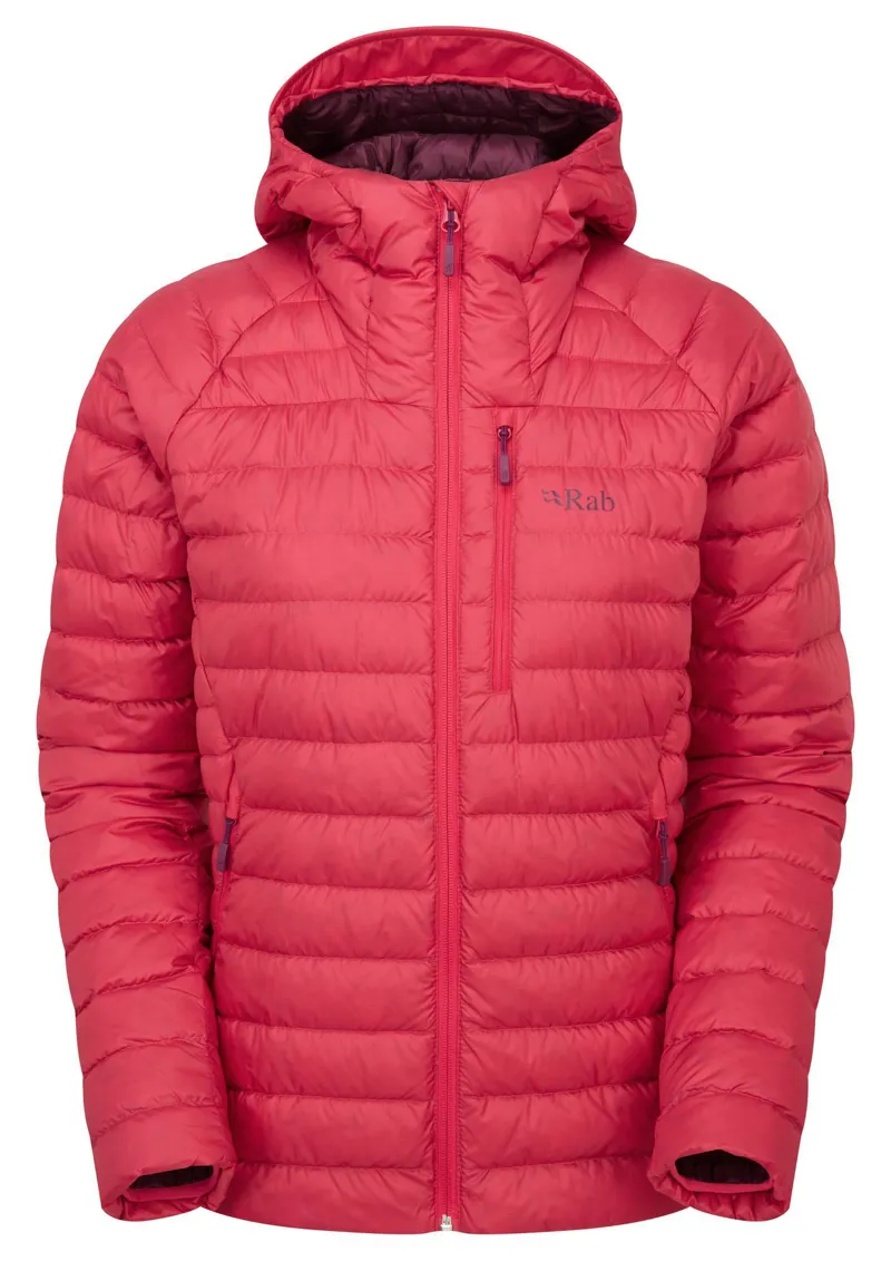 Rab Women's Microlight Alpine Down Jacket - Watermelon