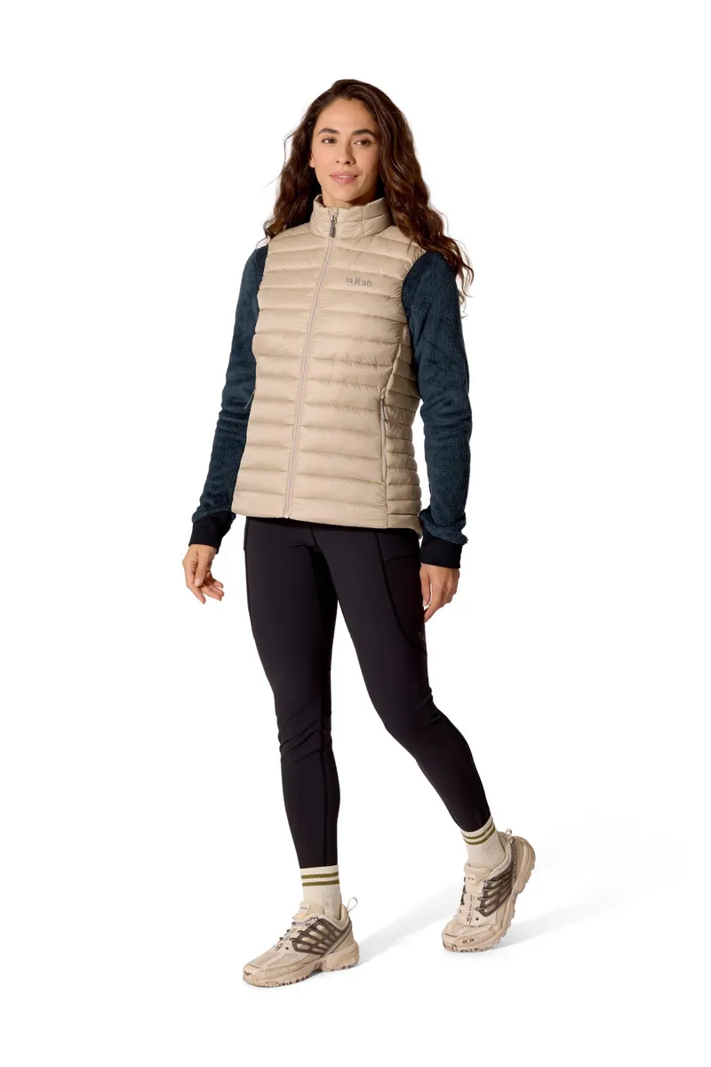 Rab Women's Microlight Down Vest - Dark Pebble-3