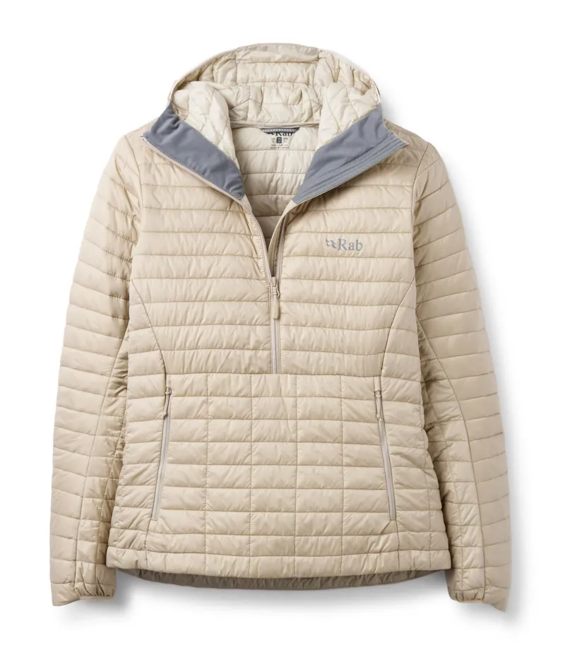 Rab Women's Microlighter Pullover Down Jacket - Dark Pebble