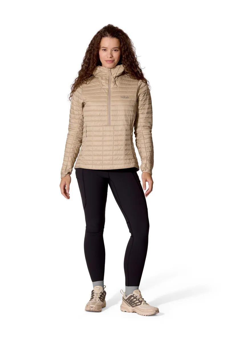 Rab Women's Microlighter Pullover Down Jacket - Dark Pebble-3