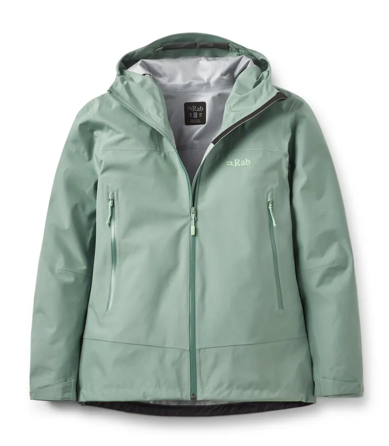 Rab Women's Namche Gore-Tex Waterproof Jacket - Dark Fig Green