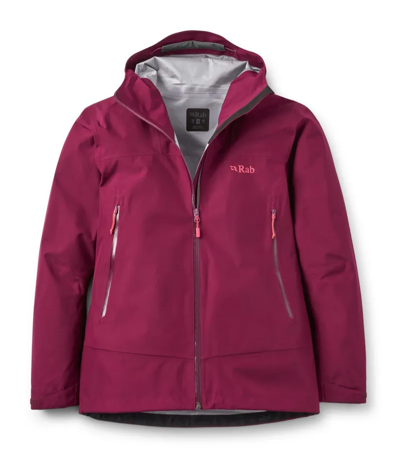 Rab Women's Namche Gore-Tex Waterproof Jacket - Mulberry