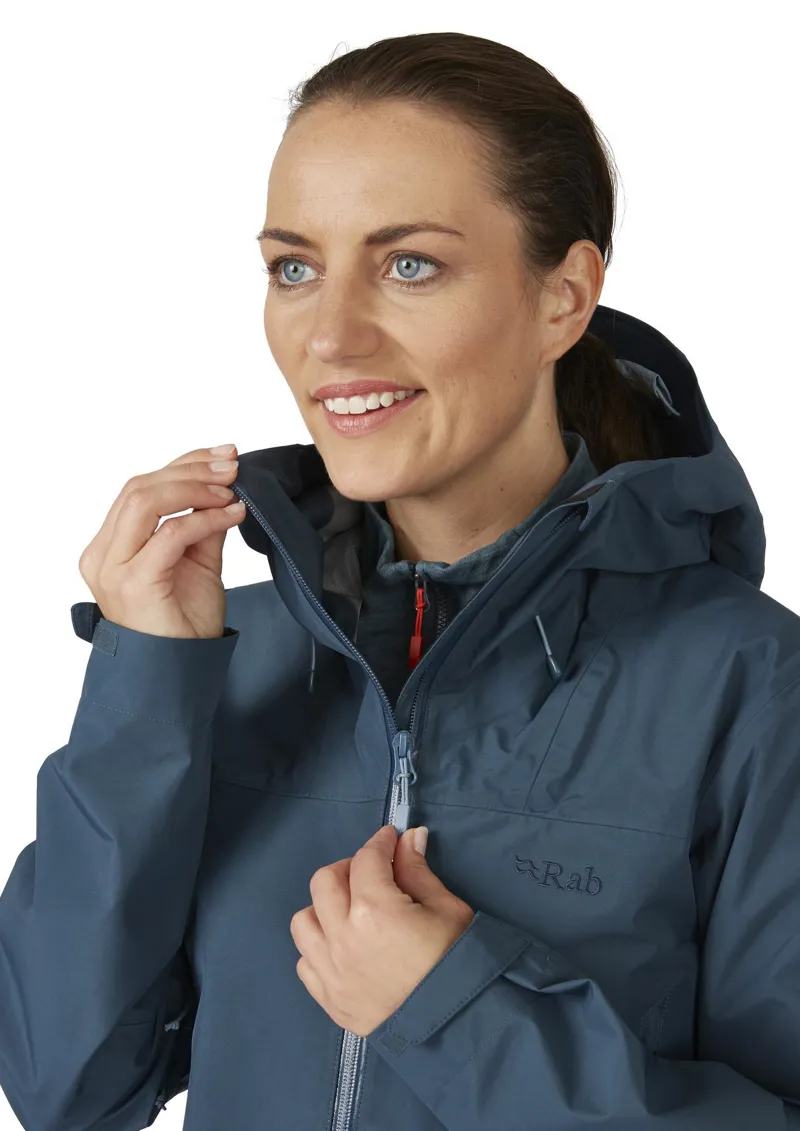 Rab Women's Namche GTX Waterproof Jacket - Orion Blue-4