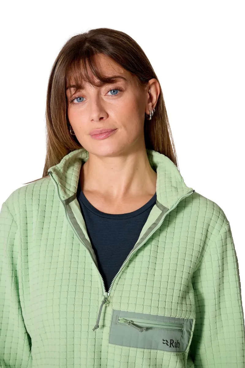 Rab Women's Ramshaw Pull-On Fleece - Fig Green-7