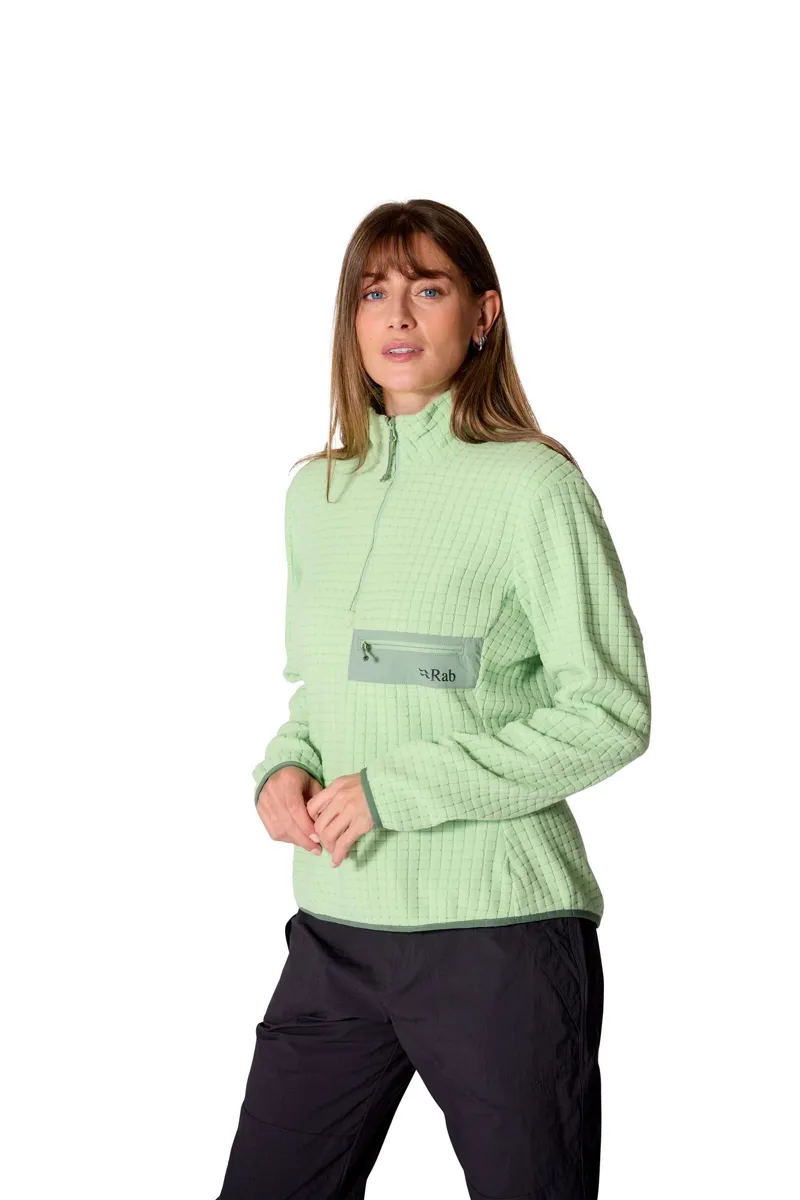 Rab Women's Ramshaw Pull-On Fleece - Fig Green-8