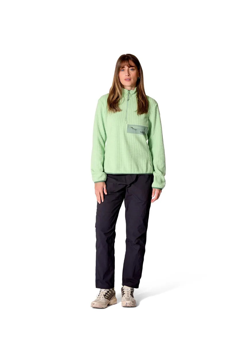 Rab Women's Ramshaw Pull-On Fleece - Fig Green-5