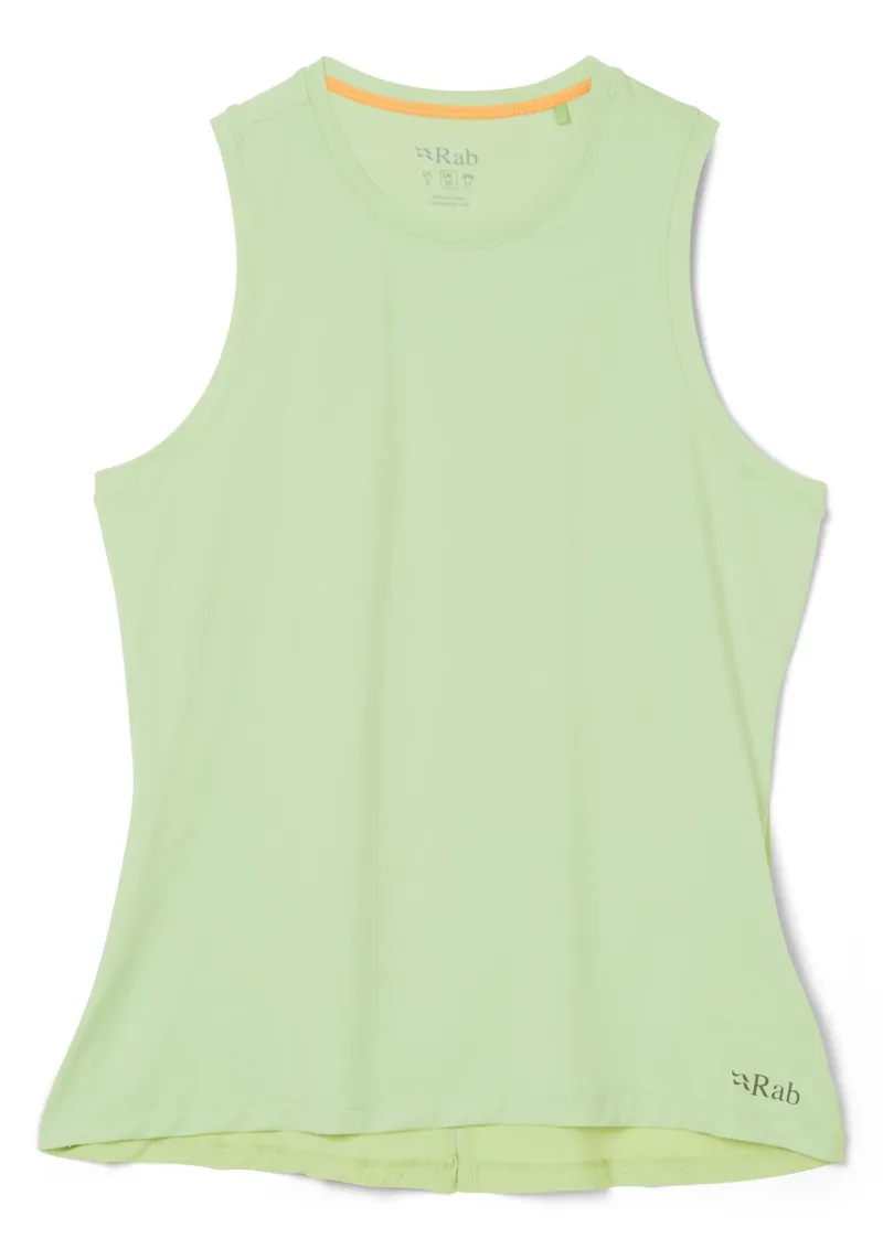Rab Women's Rivelin Tank - Fig Green