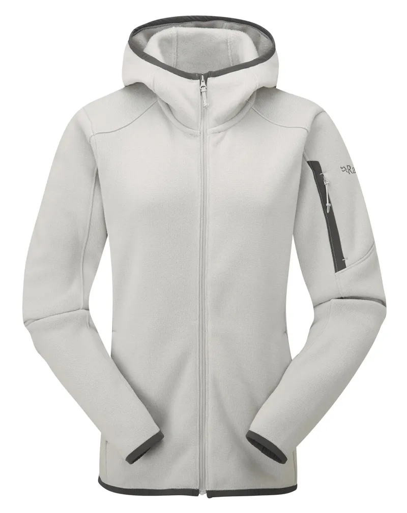 Rab Women s Ryvoan Hooded Fleece Jacket Pewter