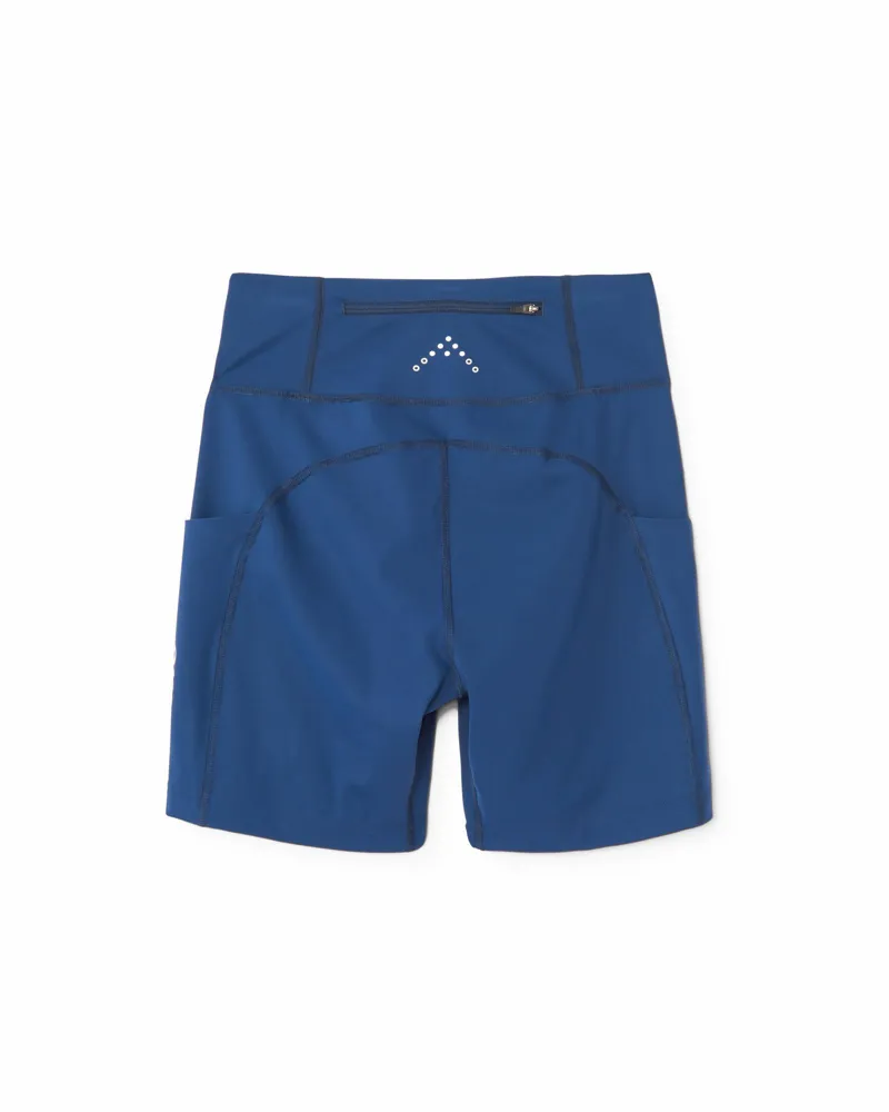 Rab Women's Talus Tight Running Shorts - Tempest Blue-1