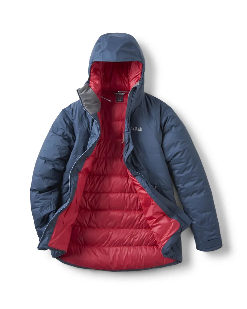 Rab Women's Valiance Waterproof Down Jacket - Steel-2