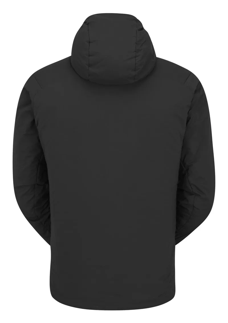 Rab Men's Xenair Alpine Light Hooded Jacket - Black-1