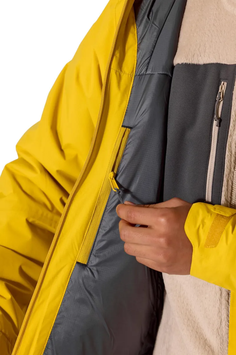 Rab Men's Xenon Shield Waterproof Insulated Jacket - Dark Pollen-6