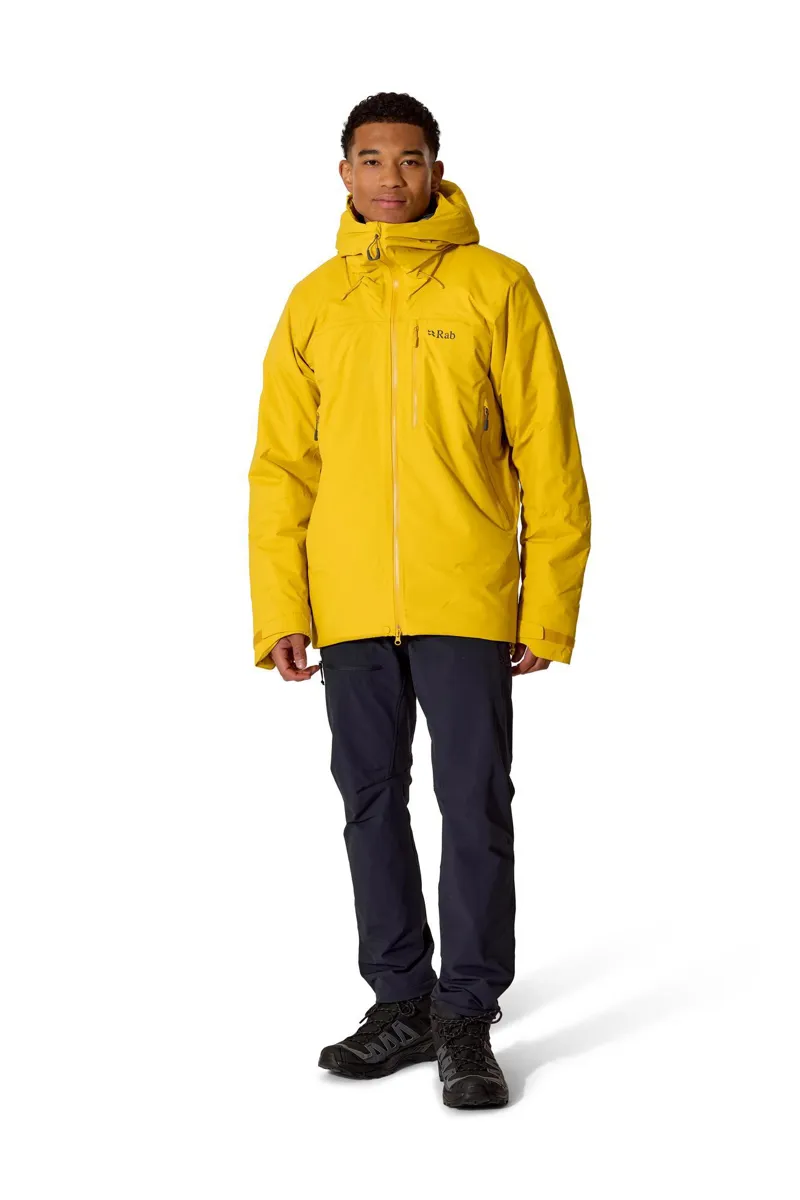 Rab Men's Xenon Shield Waterproof Insulated Jacket - Dark Pollen-4