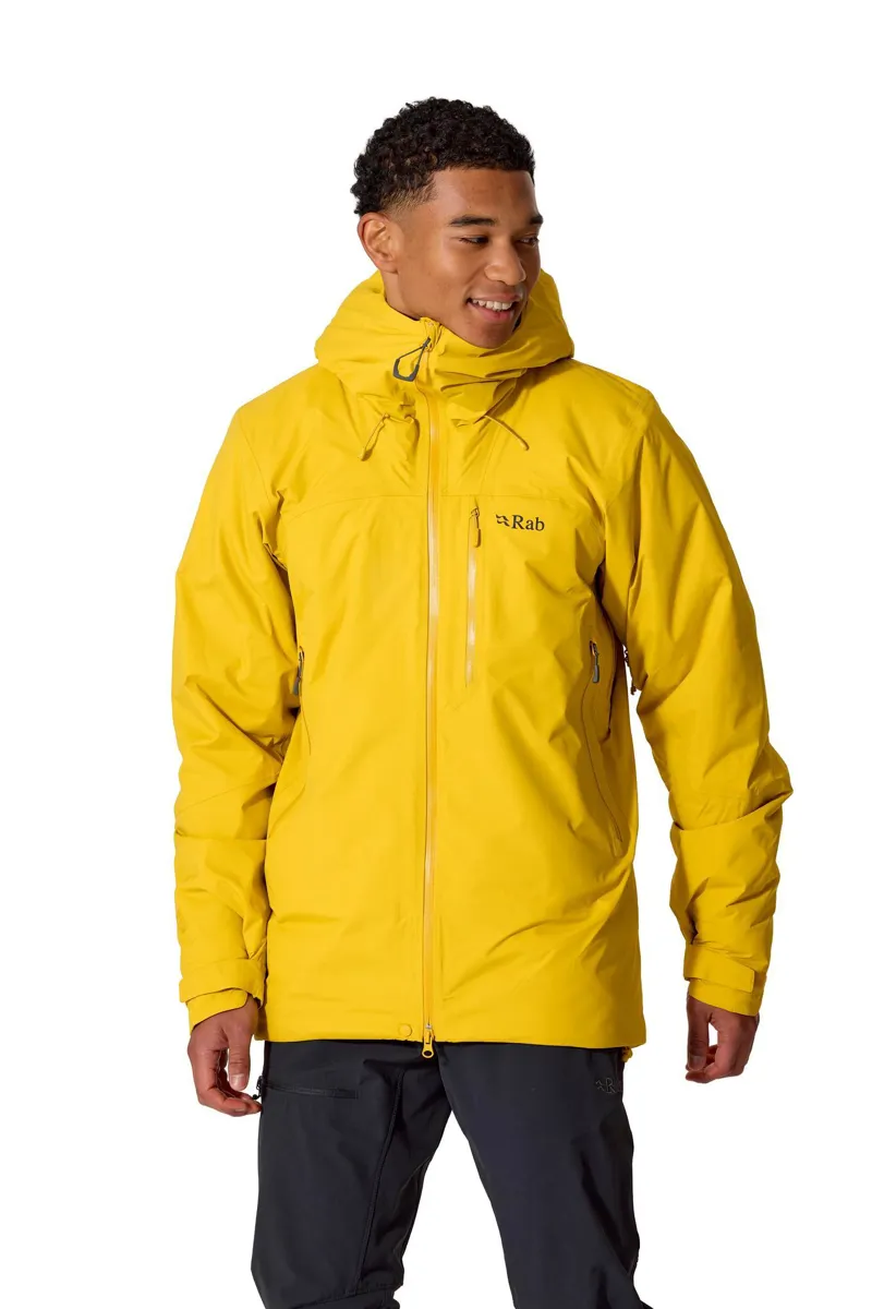 Rab Men's Xenon Shield Waterproof Insulated Jacket - Dark Pollen-3