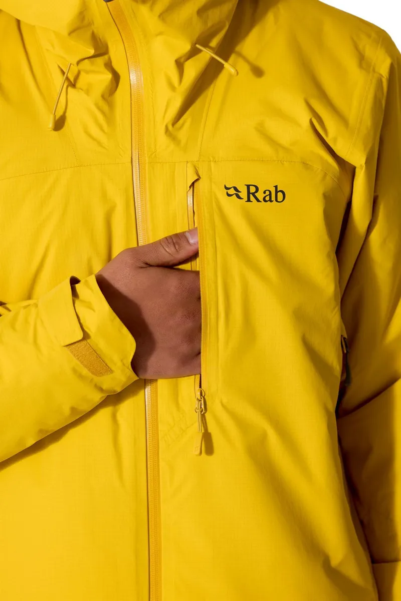 Rab Men's Xenon Shield Waterproof Insulated Jacket - Dark Pollen-7