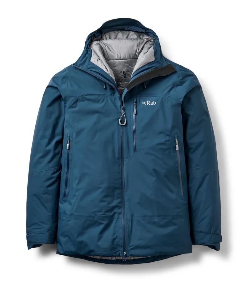 Rab Men's Xenon Shield Waterproof Insulated Jacket - Tempest Blue