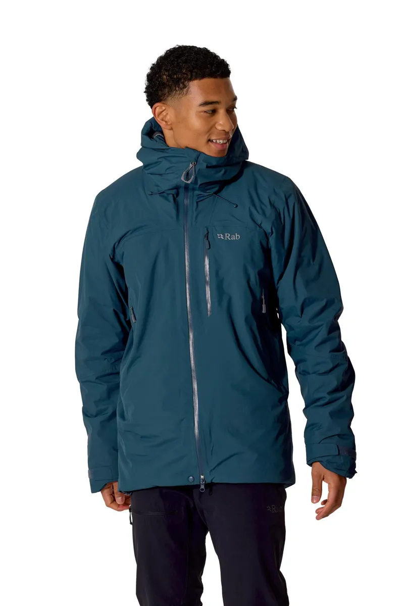 Rab Men's Xenon Shield Waterproof Insulated Jacket - Tempest Blue-2