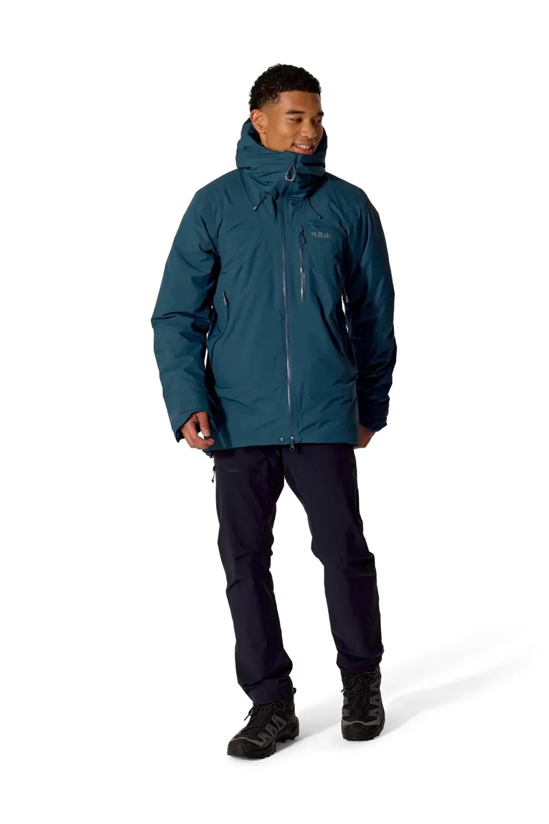 Rab Men's Xenon Shield Waterproof Insulated Jacket - Tempest Blue-3