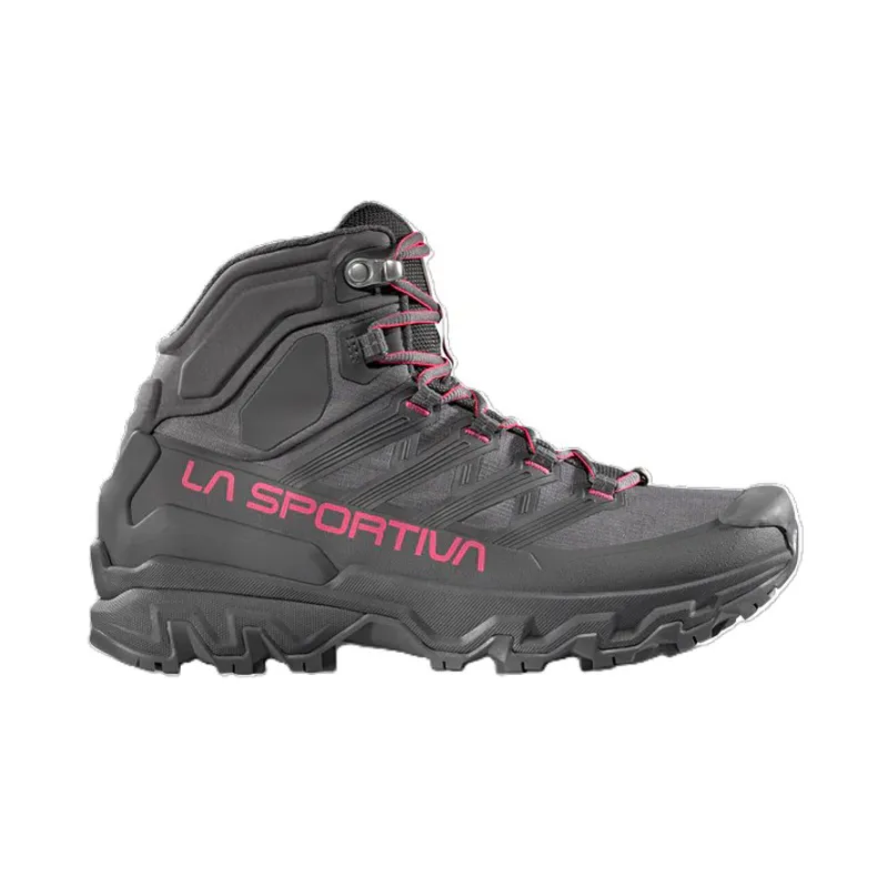 La Sportiva Women's Ultra Raptor 3 Mid GTX - Onyx/Azalea-1