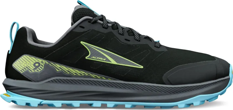 Altra Men's Lone Peak 9+ Black/Lime