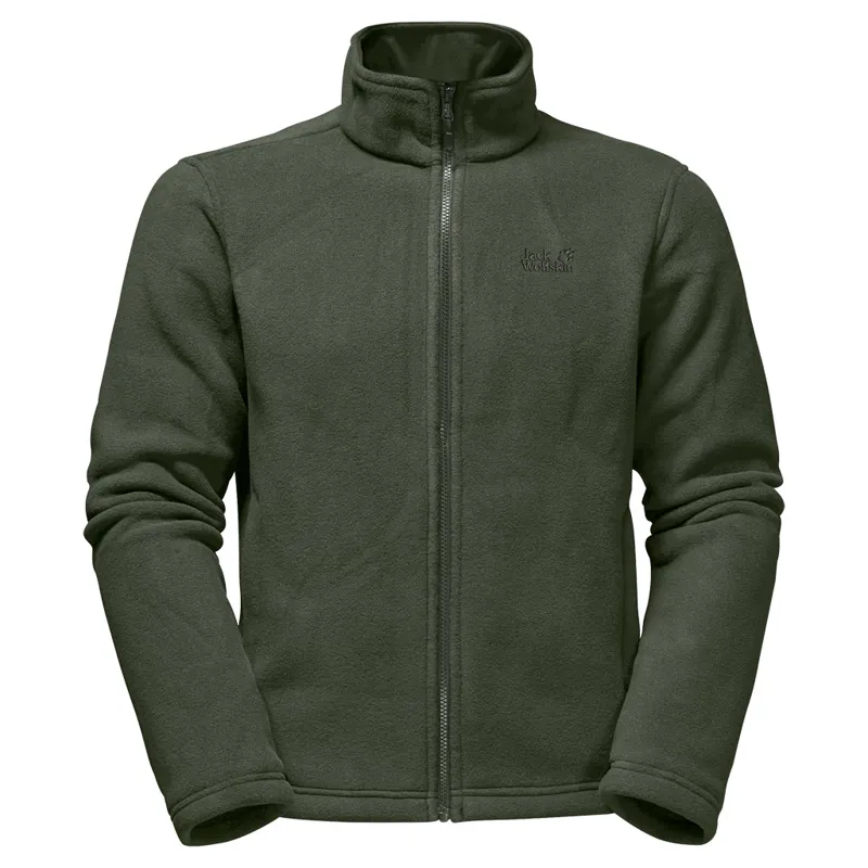 Jack Wolfskin Mens Echo Lake 3 in 1 Jacket - Pinewood-1