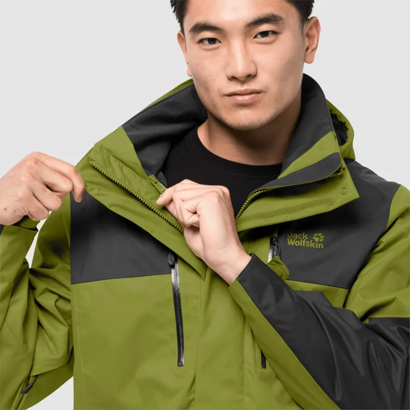 Jack Wolfskin Men's Jasper Flex Jacket - Golden Cypress-6