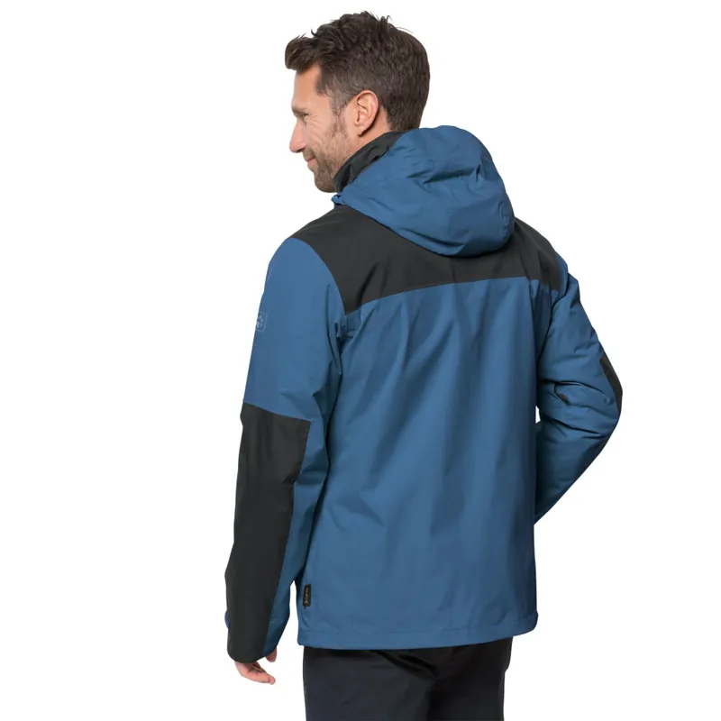 Jack Wolfskin Mens Jasper 3-in-1 Jacket - Indigo Blue-2