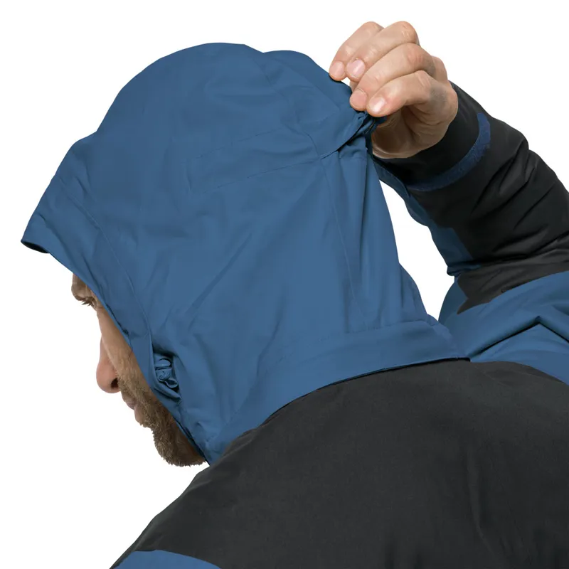 Jack Wolfskin Mens Jasper 3-in-1 Jacket - Indigo Blue-3