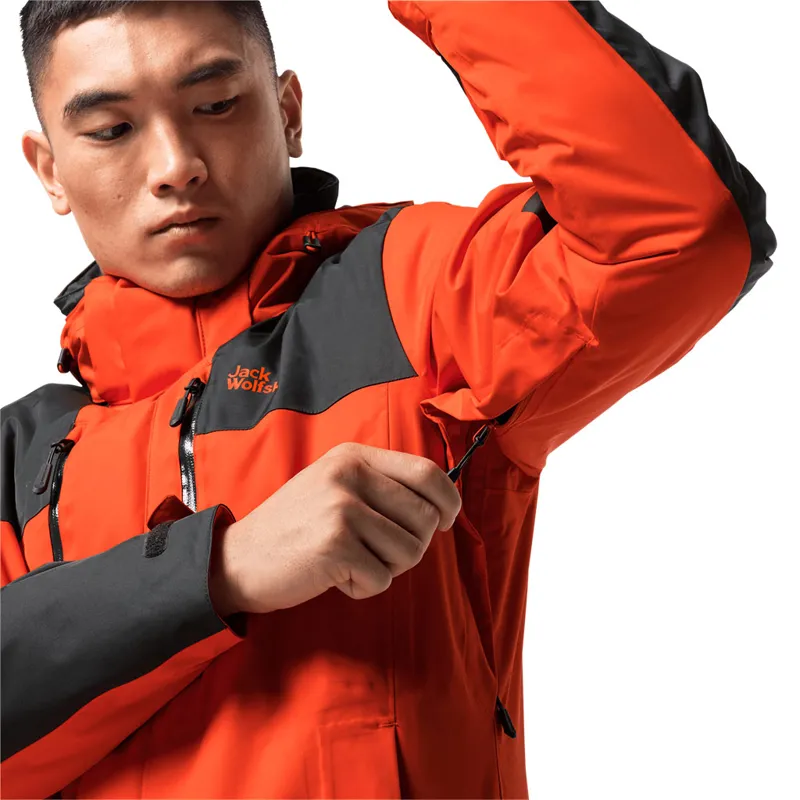 Jack Wolfskin Mens Jasper 3-in-1 Jacket - Wild Brier-5