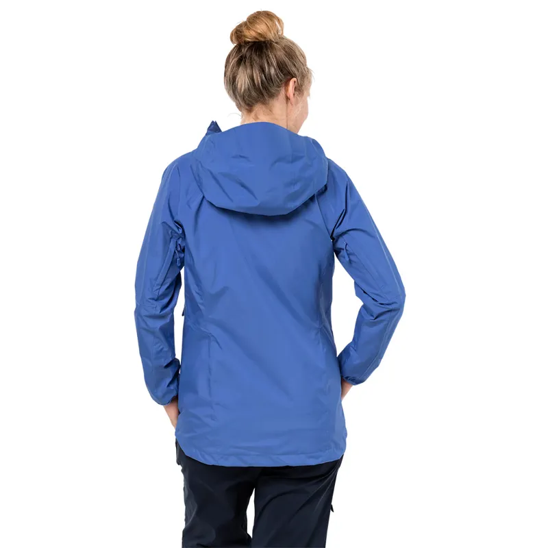 Jack Wolfskin Womens Sierra Pass Jacket Baja Blue