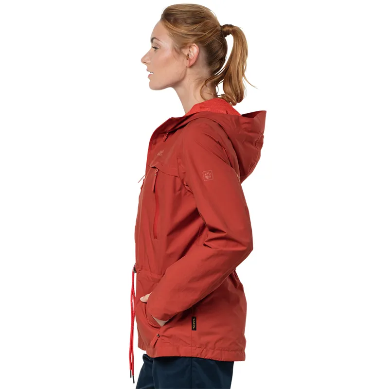 Jack Wolfskin Womens Fairview Jacket - Volcano Red-3
