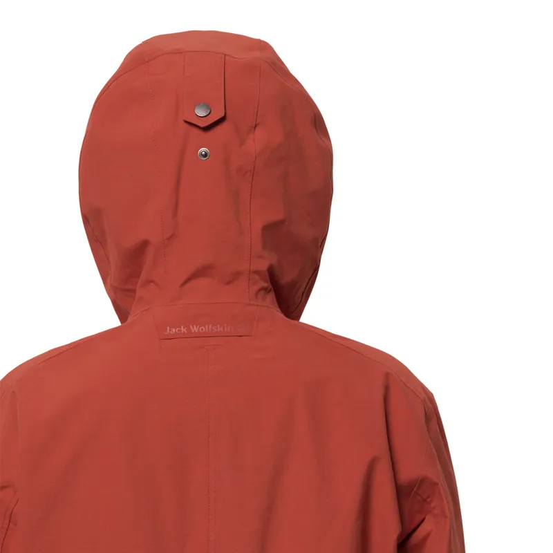 Jack Wolfskin Womens Helsinki Jacket Mexican Pepper