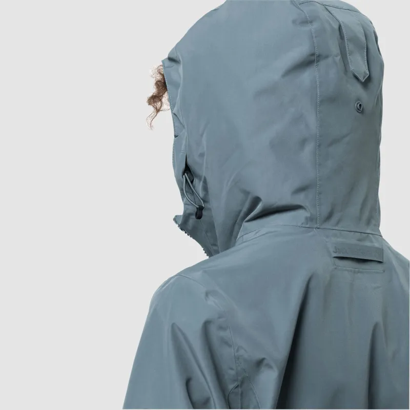 Jack Wolfskin Women's Cape York Paradise Coat - Teal Grey-4
